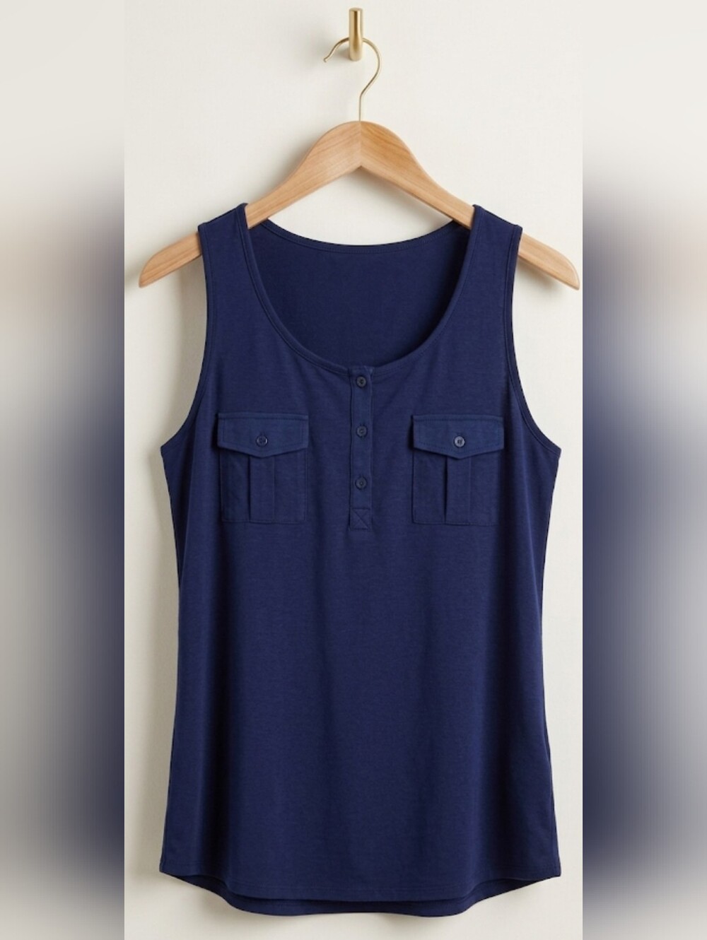 Sonoma Navy Blue Sleeveless Tank Top XL